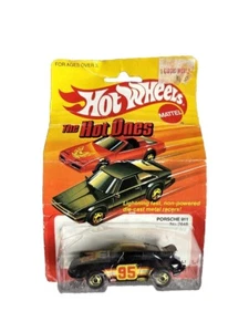 NEW! VTG! Hot Wheels Porsche 911 The Hot Ones Black Die Cast Mattel - Picture 1 of 9