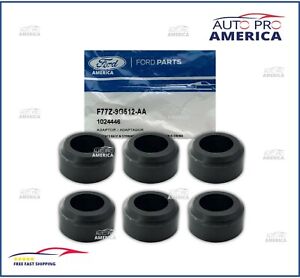 (6) NEW OEM FORD Ranger Explorer Mustang Fuel Injector Seal Adaptor F77Z9G512AA