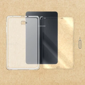 Ultra-Thin Screen Protector + TPU Case for Samsung Galaxy Tab A 10.1" SM-T580N - Picture 1 of 1