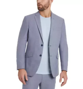 Kenneth Cole Reaction Mens Slim Suit Jacket Only, Light Blue, 38 SHORT - Picture 1 of 2