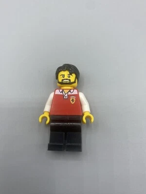 Lego Minifigura Speed Champions Ferrari Race Mechanic sc063 Foto 1 de 4
