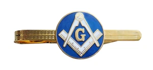 Cuadrado y brújulas con diapositiva redonda de masonería masónica "G" - Imagen 1 de 3