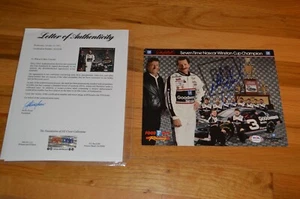 Dale Earnhardt Autographed NASCAR "7 Championships" 8x10 Photo with PSA LOA - Picture 1 of 9