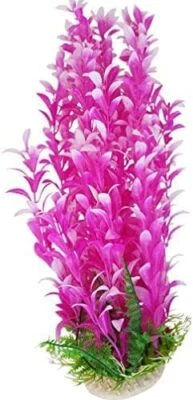 AquariumH2o rosa & weiß künstliches Aquarium Aquarium 41 cm 15 Zoll hoch Deko