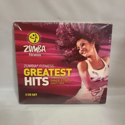 Zumba Fitness, Greatest Hits, Sealed, Red Hot Latin Beats, 3CD, 2011, New! - Image 1 of 2