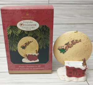Hallmark Ornamento Buon Natale a tutti e a tutti Buona notte! Ricordi 1997 - Foto 1 di 12
