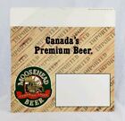 Vintage Moosehead Beer Poster Sign Canada Brewery Canadian Lager Pub Advertising