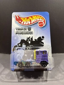 Custom Hot Wheels SHATTERED GLASS package "OPTIMUS PRIME" from TRANSFORMERS - Picture 1 of 5