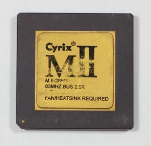Socket 7 Processor - Cyrix MII M II-266GP - 83MHz bus - TESTED - Picture 1 of 2