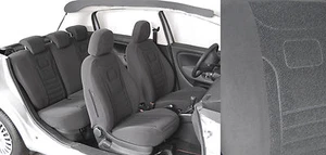 Fundas de asiento fundas protectoras hechas a medida para KIA SORENTO I año 2003-2009 VGS1 - Imagen 1 de 2