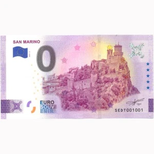 0 € ZERO EURO SOUVENIR BANCONOTA ITALIA 2023 - SAN MARINO - Imagen 1 de 1