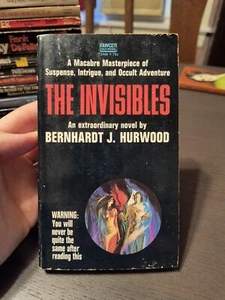 The Invisibles by Bernardt Hurwood PB Paperback 1971 Vintage SciFi Occult  - Bild 1 von 3