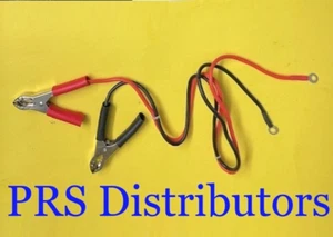 Alligator clips to Ring Terminals Car Cable Jumper battery Cable with Alligators - Picture 1 of 4