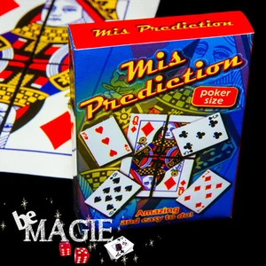 Mis prediction - 4 cartes et 1 prédiction - Tour de magie - Imagen 1 de 1