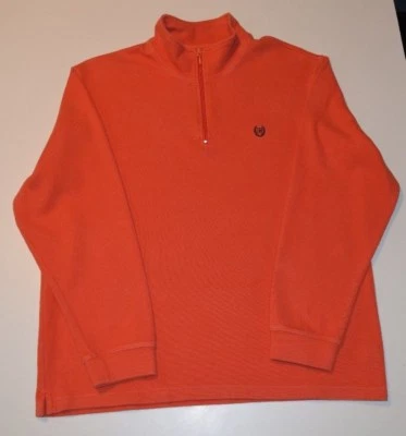 Mens Pre-Owned Size Large Chaps Ralph Lauren 1/2 Zip Shirt In Great Condition - Image 1 of 4