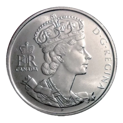 Canada 1952-2002 P 50-Cent Coat of Arms Half Dollar Coin - Queen Golden  Jubile - Image 1 of 2