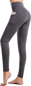 Leggins Sportivi Donna, Leggins Push up a Vita Alta, Leggings Palestra Pantaloni - Foto 1 di 12