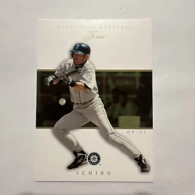2005 FLAIR ICHIRO SUZUKI SEATTLE MARINERS CARD #38 NM/MINT - Image 1 of 2