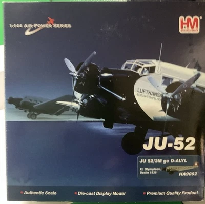 Hobby Master JU-52, HA9002 XL Olympiad’s Berlin 1936 NIB - Image 1 of 4