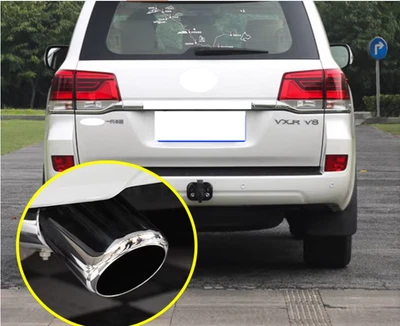 Steel Rear Car Exhaust Muffler Tip TailPipe For 2007-2025 Toyota Land Cruiser - Image 1 of 4