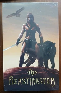 Vinegar Syndrome Beastmaster LE VHS Lightcase Marc Singer Rare 80's-NEW Big Box - Picture 1 of 3