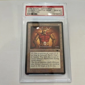 1994 Magic the Gathering Card Antiquities Ashnods Battle Gear PSA 10 MTG Card - Picture 1 of 5