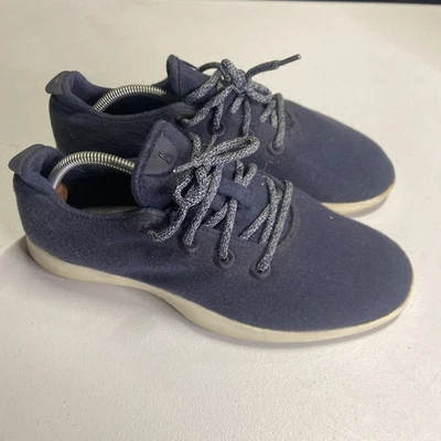 Allbirds Wool Runners Mens Size 11 Blue Running Shoes - Image 1 of 4