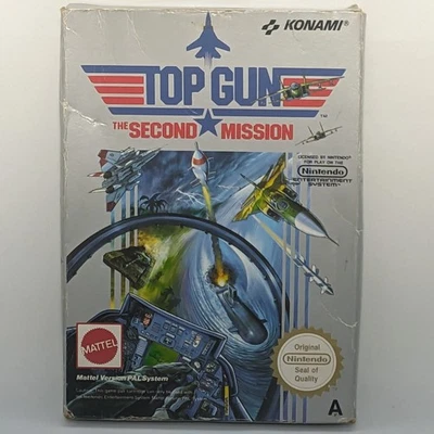 Nintendo NES Top Gun: The Second Mission PAL-A (AUS) Video Game CIB [VGC] - Image 1 of 4