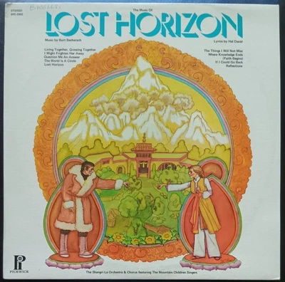 The Shangri-La Orchestra And Chorus – Lost Horizon -1973 LP record VG+, cover VG - Image 1 of 3