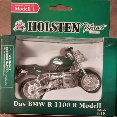 Holsten - Maisto BMW R 1100 R Modell-Motorradedition 2003, Modell 1,  1:18 OVP - Bild 1 von 4