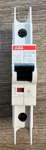 ABB SU201M-K4A 1-Pole 4A Circuit Breaker - Picture 1 of 3