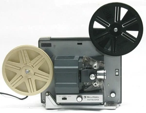 BELL & HOWELL 357B SUPER 8 mm SILENT MOVIE FILM PROJECTOR (DJL lamp conversion) - Picture 1 of 5