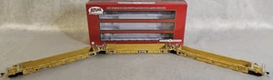 Atlas HO Scale TTX Thrall 53' Articulated Well Car Set 728527 20 006 619 READ - Picture 1 of 24