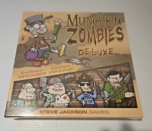 Nuevo sellado de fábrica Munchkin Zombies Deluxe Steve Jackson Games # 1495 2014 - Imagen 1 de 2