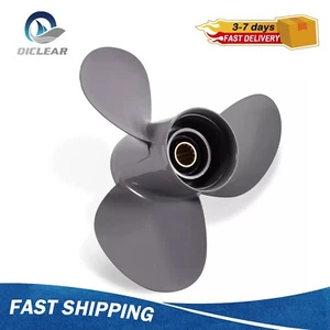 Hot! 11 1/8 x 13 Aluminum Outboard Propeller For Honda 35-60HP 13 Spline Tooth - Foto 1 di 6