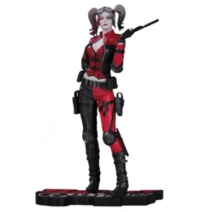DC Direct Statue Harley Quinn Red, White and Black statue Injustice 2 - Foto 1 di 1