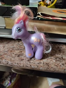 My Little Pony MLP G3 2002 Baby Romperooni Purple Flowers 2002 MLP - Picture 1 of 7