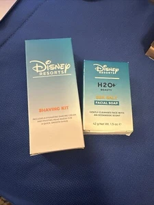 Kit de afeitado y jabón facial de sal marina Disney Resorts nuevo - Imagen 1 de 4