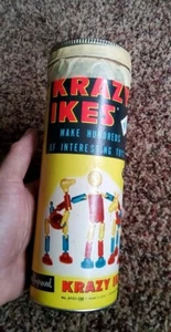 Vintage Krazy Ikes Toys, Whitman Building Toy Set, Original - Picture 1 of 4