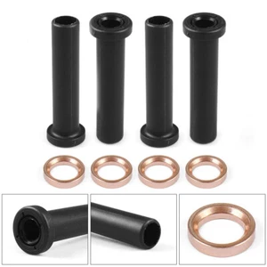 Front A-Arm Long Bushings for Polaris Trail Blazer 250 1993-2005 With Spacers - Picture 1 of 6