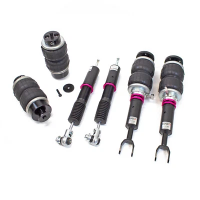 Kit de puntal amortiguador bolsas de suspensión neumática mono Godspeed para Audi A6 Quattro S6 06-11 Foto 1 de 4