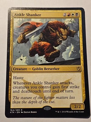 Ankle Shanker●Khans of Tarkir●2014●MTG●ENGLISH●RARE●LP+●381 - Image 1 of 2