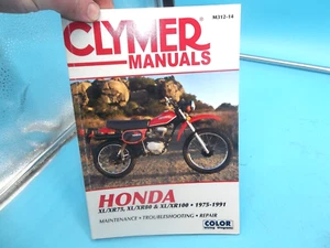 Clymer Repair Manuals M312-14 Honda XL/XR 1975-1991 (DGA1-82 - Picture 1 of 5