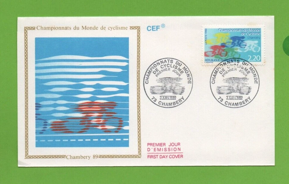 FDC 1989 - Championship Monde Cycling, Chambéry ( Ref. 9058) - Image 1 of 2