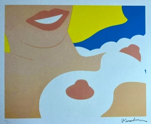 Tom Wesselmann Lithograph COA Original Signed op Numbered Limited 300 Ex - Picture 1 of 8
