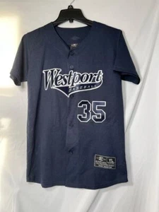 West Point Easton Baseball Mesh Jersey Blue Youth Large - Picture 1 of 7