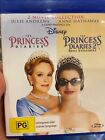 The Princess Diaries 1 and 2 BLU RAY (Walt Disney Anne Hathaway family movies)