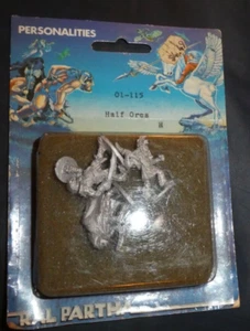 3 Ral Partha Vintage Metal Mini, Half Orcs 01-115 - Picture 1 of 1