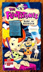 THE FLINTSTONES: BABE IN BEDROCK (1994) VHS—WHITE TAPE SHELL—PEBBLES—NEW SEALED - Picture 1 of 3