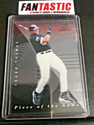 1998 Pinnacle PIECE OF THE GAME  #2 FRANK THOMAS White Sox - Image 1 of 2